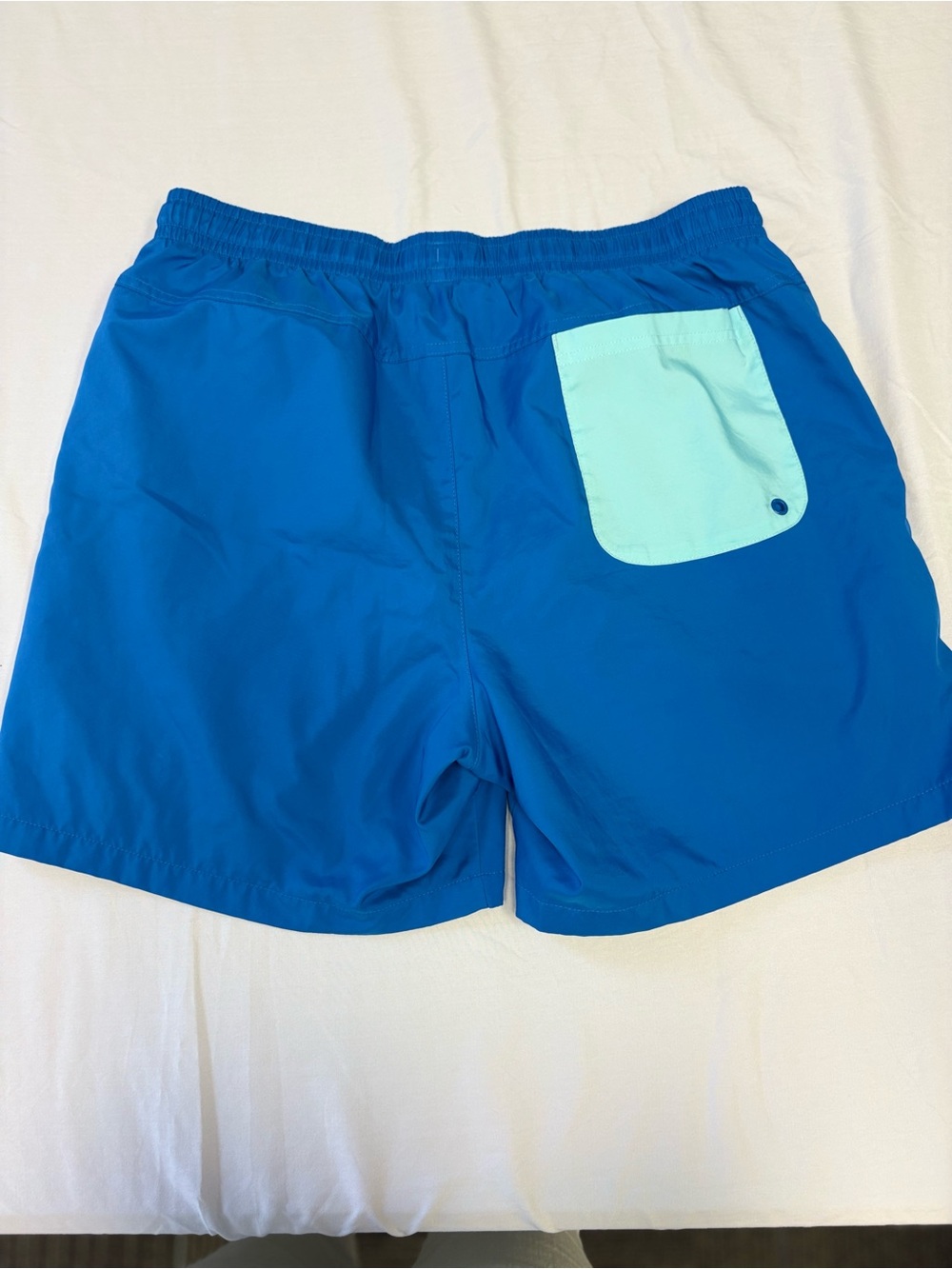 Nike Sportswear Woven Lined Flow Shorts Blue - Picture 3 of 4